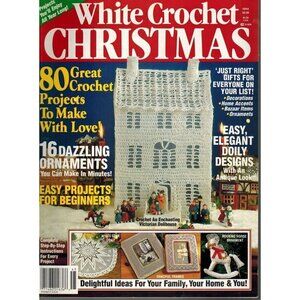 WHITE CROCHET CHRISTMAS 1994, VOL. 6, NO. 1 Single_Issue_Magazine